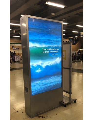 Totem lcd 10" a 86", modulos autoservicio