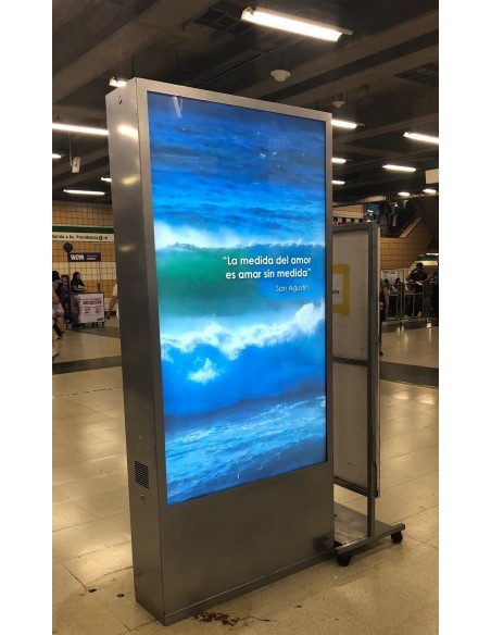 Totem lcd 10" a 86", modulos autoservicio