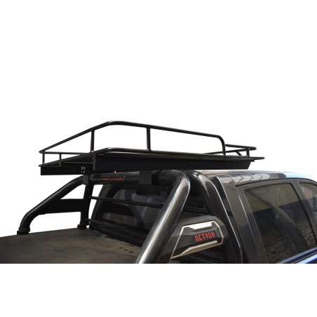 Parrilla tipo OFF ROAD p/ camioneta con barras antivuelco