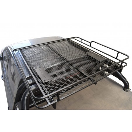 Parrilla tipo OFF ROAD p/ camioneta con barras antivuelco