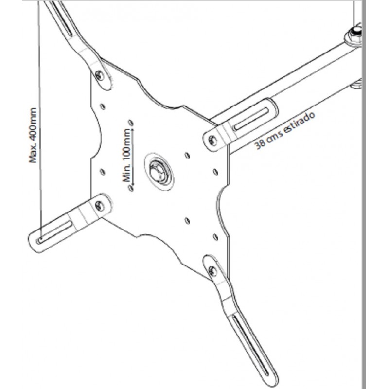 Soporte universal para LCD LED 26" a 50" con...