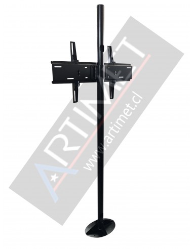 Pilar anclado a piso LCD/LED 42" a 70"