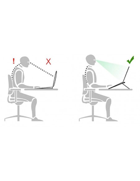 Soporte escritorio para notebook/laptop