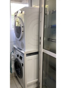 Rack metálico para secadora de ropa