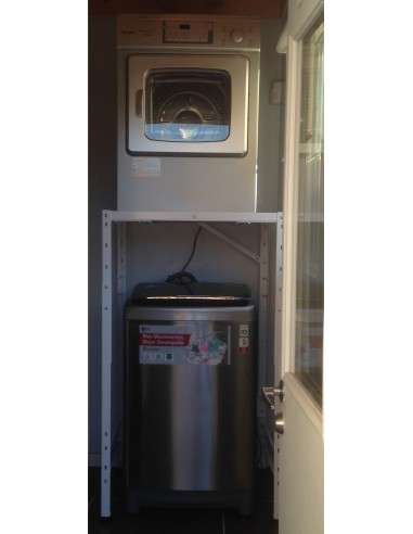 Rack metálico para secadora de ropa