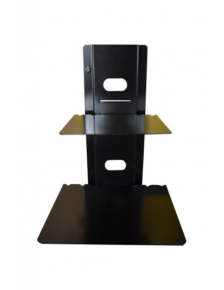 Torre metálica mural para accesorios multimedia