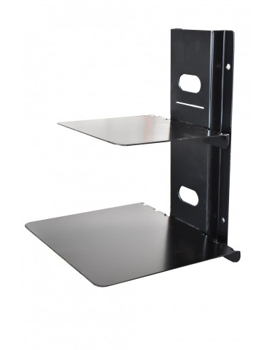 Torre metálica mural para accesorios multimedia