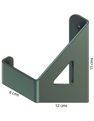 Soporte bicicleta rueda multiposición