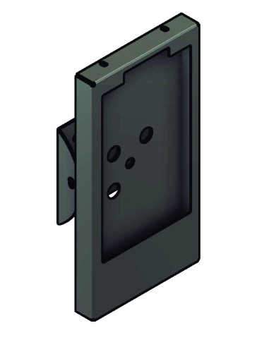 Soporte/Gabinete para muro o escritorio.