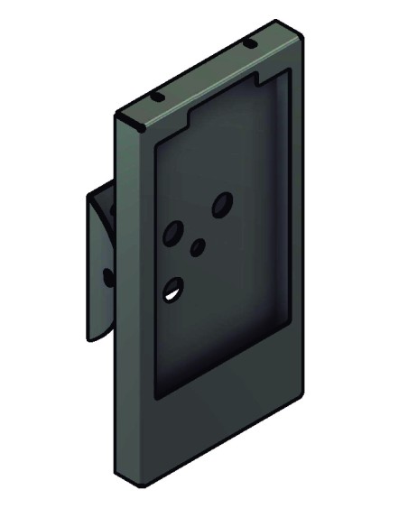 Soporte/Gabinete para muro o escritorio.