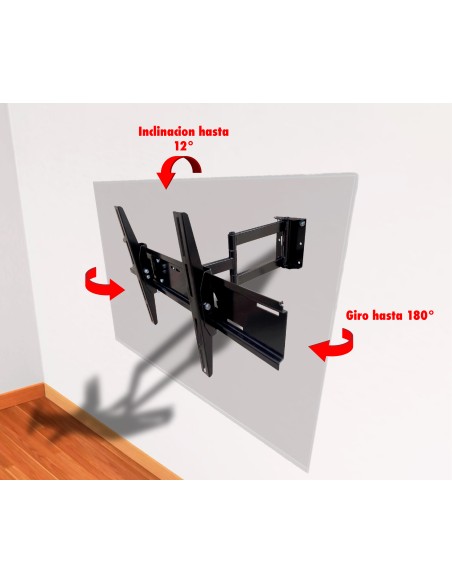 Soporte triarticulado para LCD/LED 42" a 70" (70 cms)