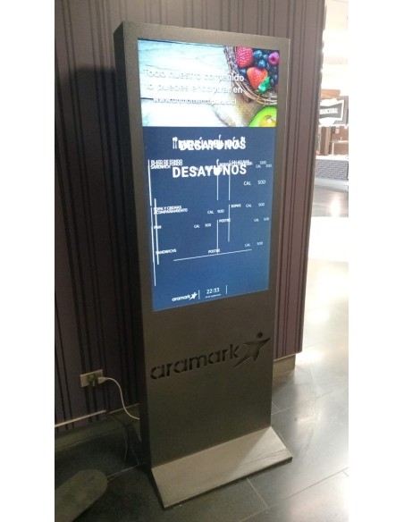 Totem lcd 10" a 86", modulos autoservicio