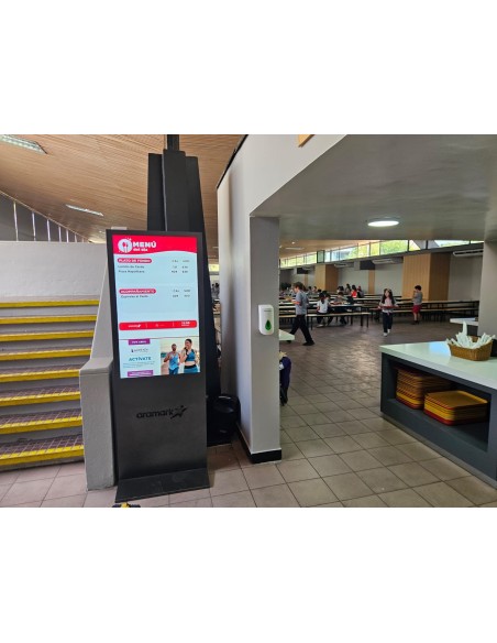 Totem lcd 10" a 86", modulos autoservicio