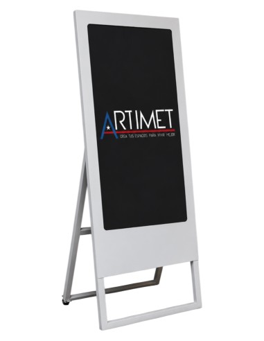 Totem lcd 10" A 75", autoservicio, pedestales tipo paloma