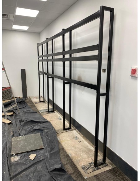 Videowall estructuras. Carros Video wall. Soportes LCD/LED ARTIMET