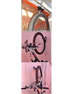 Soporte bicicleta rueda multiposición