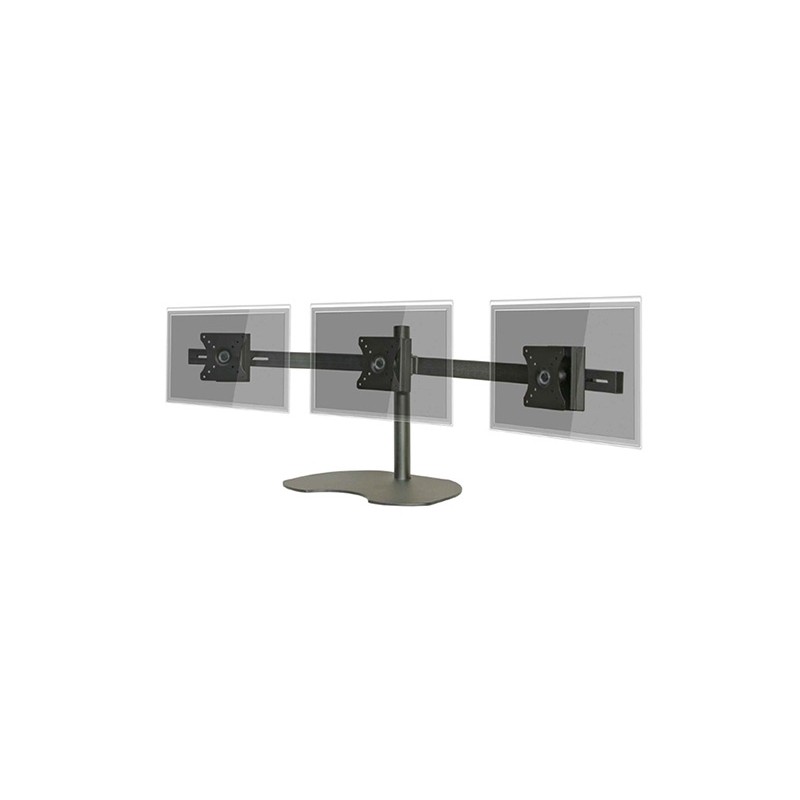 Pedestal autosportante para 3 LCD/LED hasta 24"